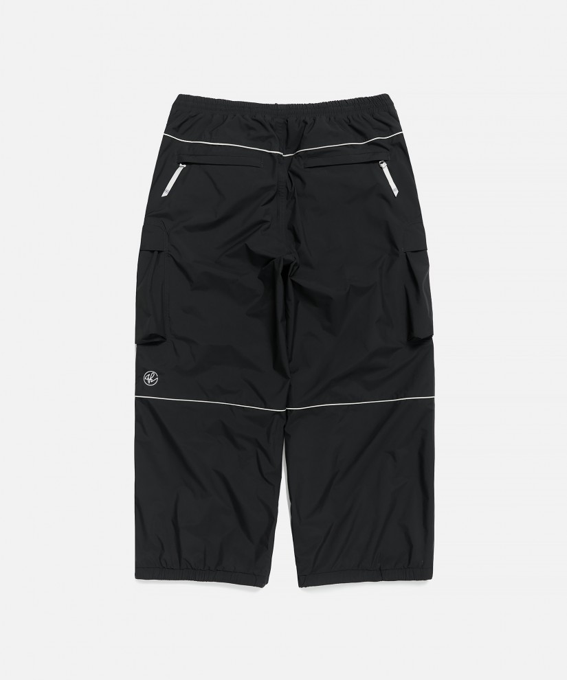 FH Wide Cargo Pants (Black)