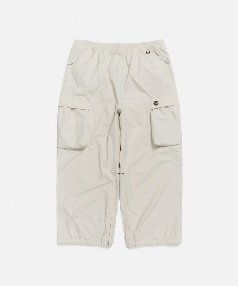 FH Wide Cargo Pants (White Grey)
