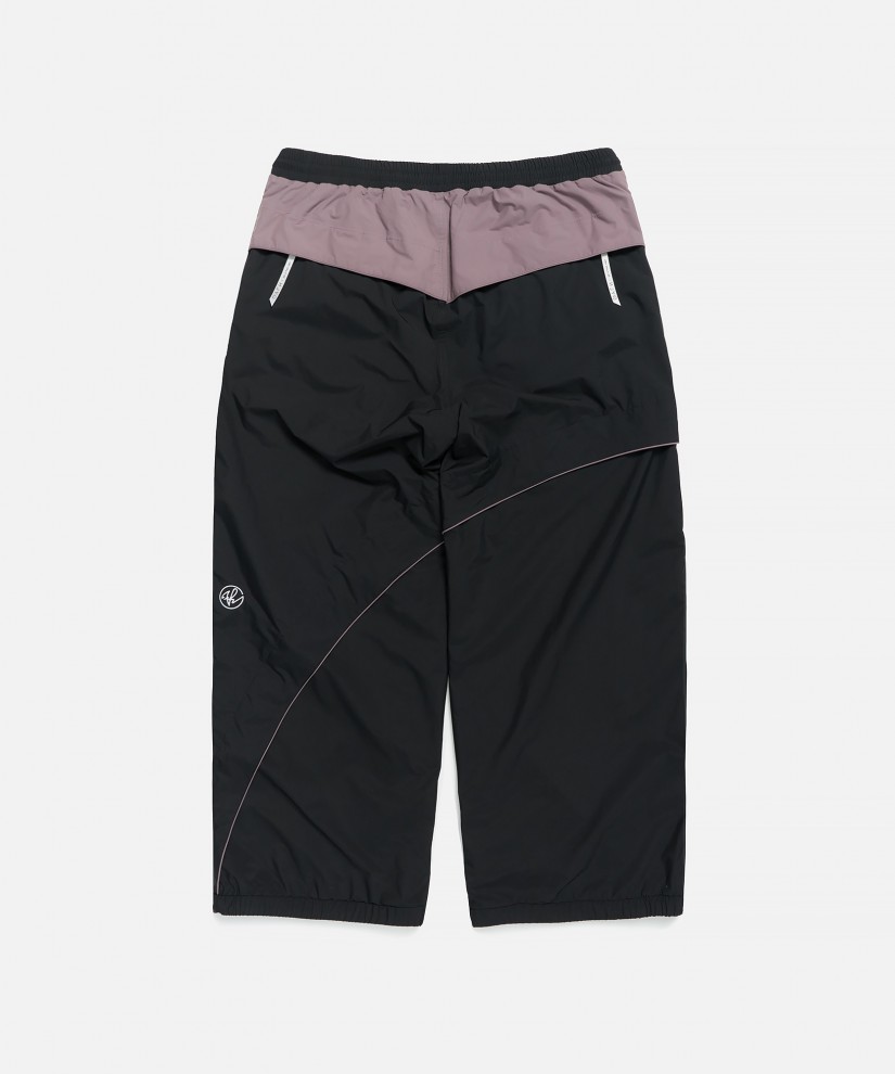 Curved Flap Pants (Black)