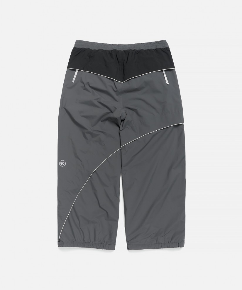 Curved Flap Pants (Steel Grey)