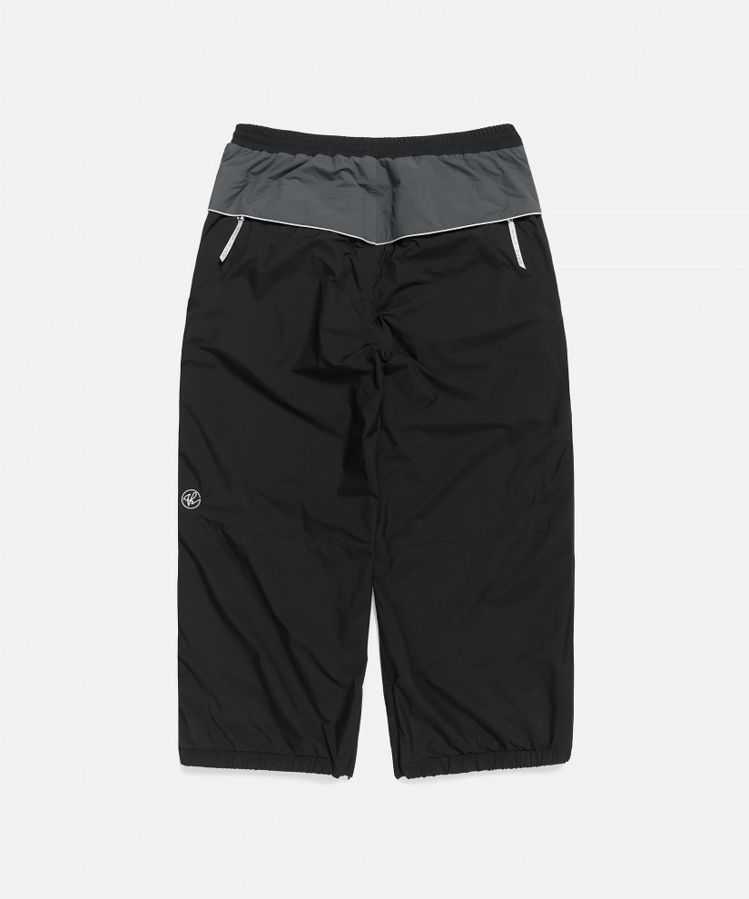Side Flap Piping Pants (Black)