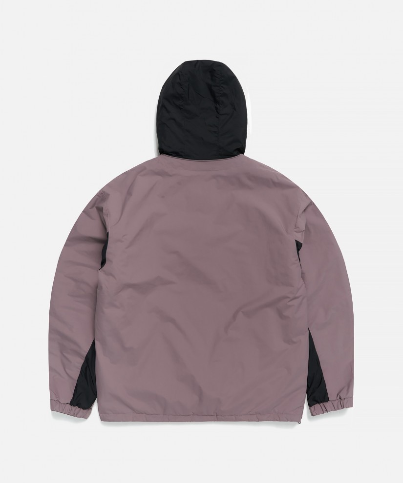 Layered Hood Pullover (Mauve)