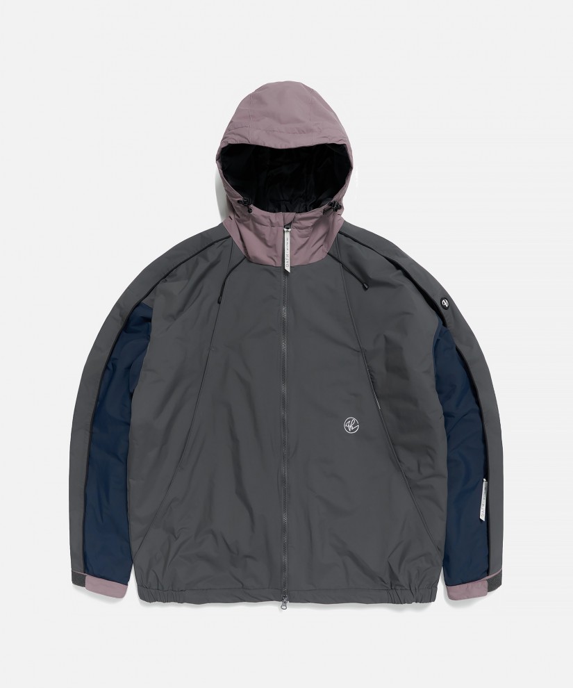 Side-Sleeve Flap Jacket (Steel Grey)