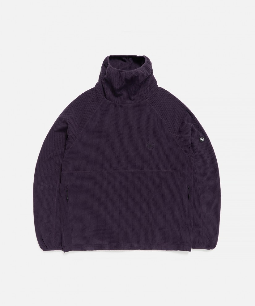 Neck-Warmer Pullover (Eggplant)