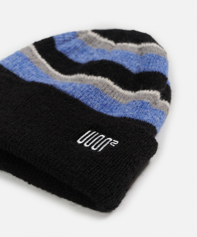 Stripe Beanie (Black)