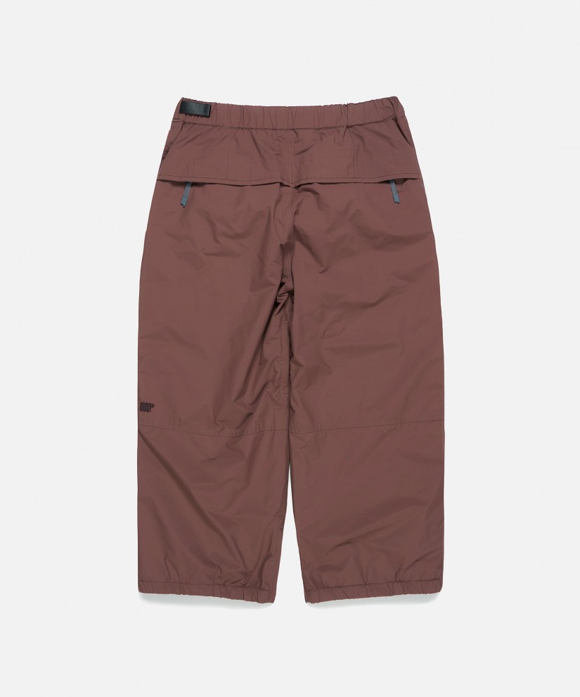 Double Line Pants [Loose-Fit] (Rose Brown)