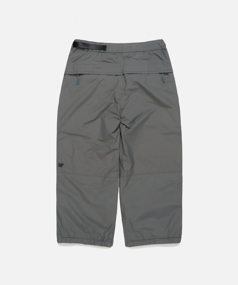 Double Line Pants [Loose-Fit] (Khaki Grey)