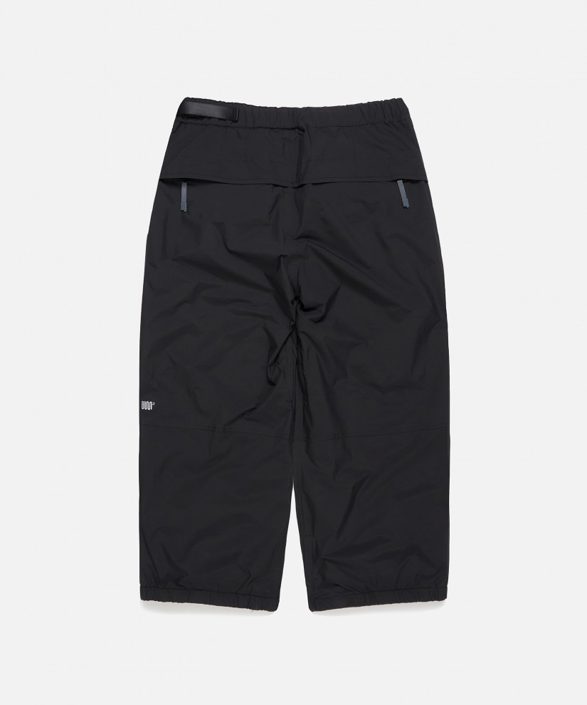 Double Line Pants [Loose-Fit] (Black)