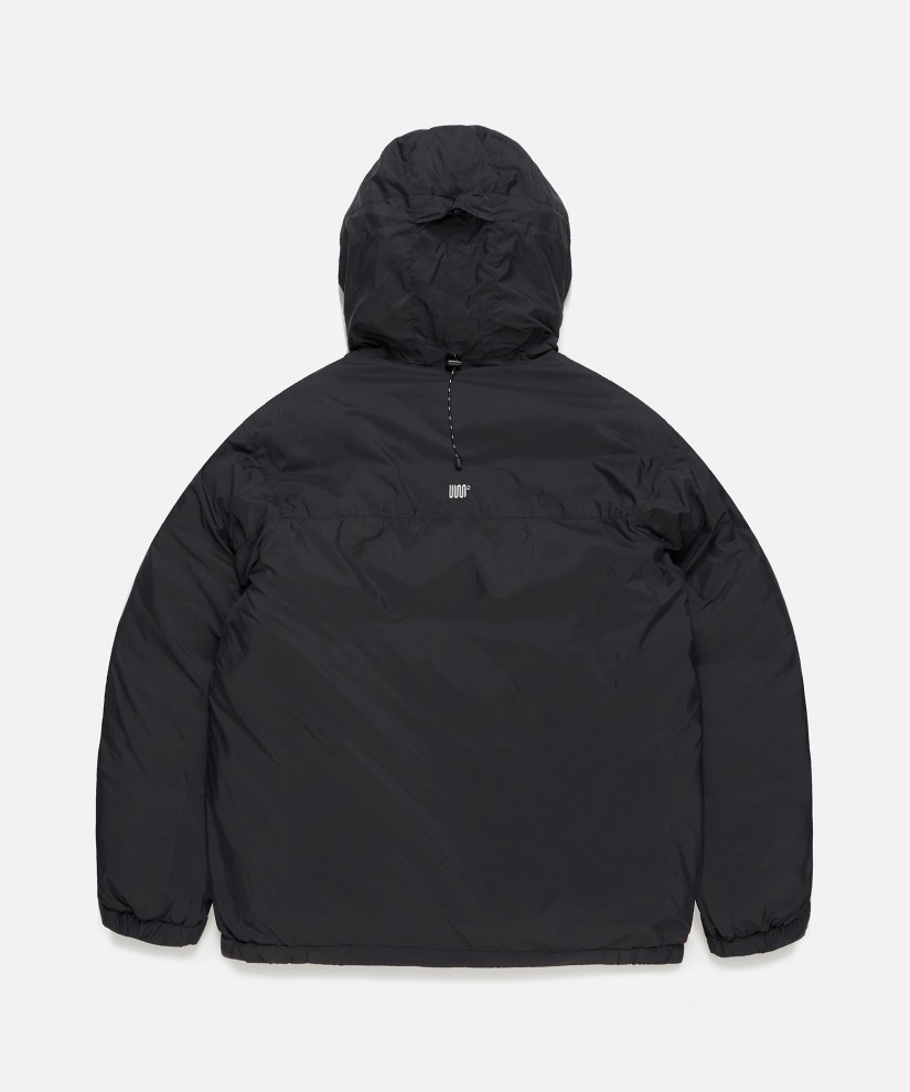 Concealed Zipper W-Puffer (Black)