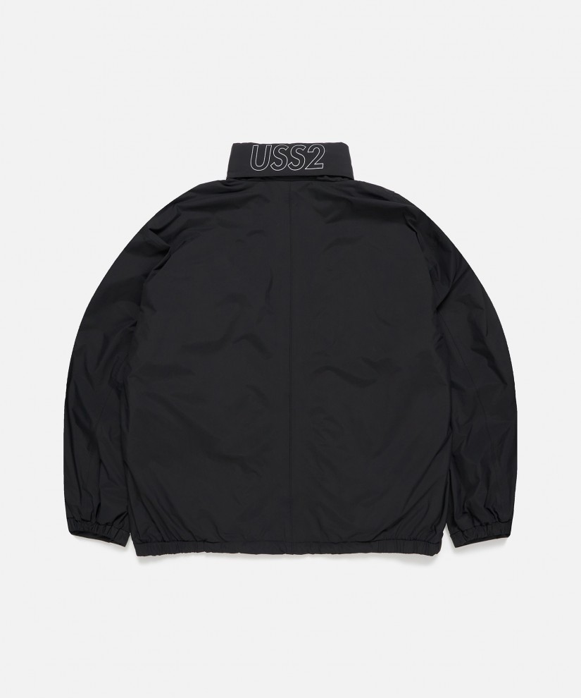 Reflective High-Neck Jacket (Black)