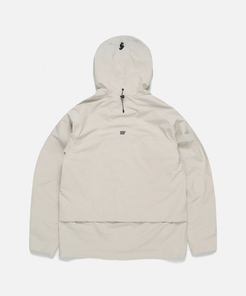 3L Tiered Core Jacket (White Grey)